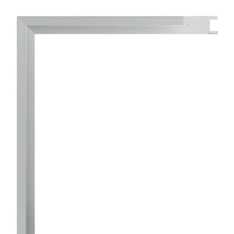 moldura aluminio 1023 anodizado plata mate