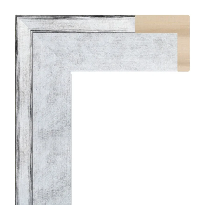 moldura pino 2137 plata rozada con fondo negro